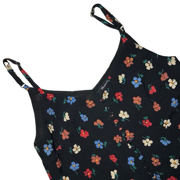 Madewell Tops - Madewell Button Down Pressed Flowers Strappy Cami Size 2